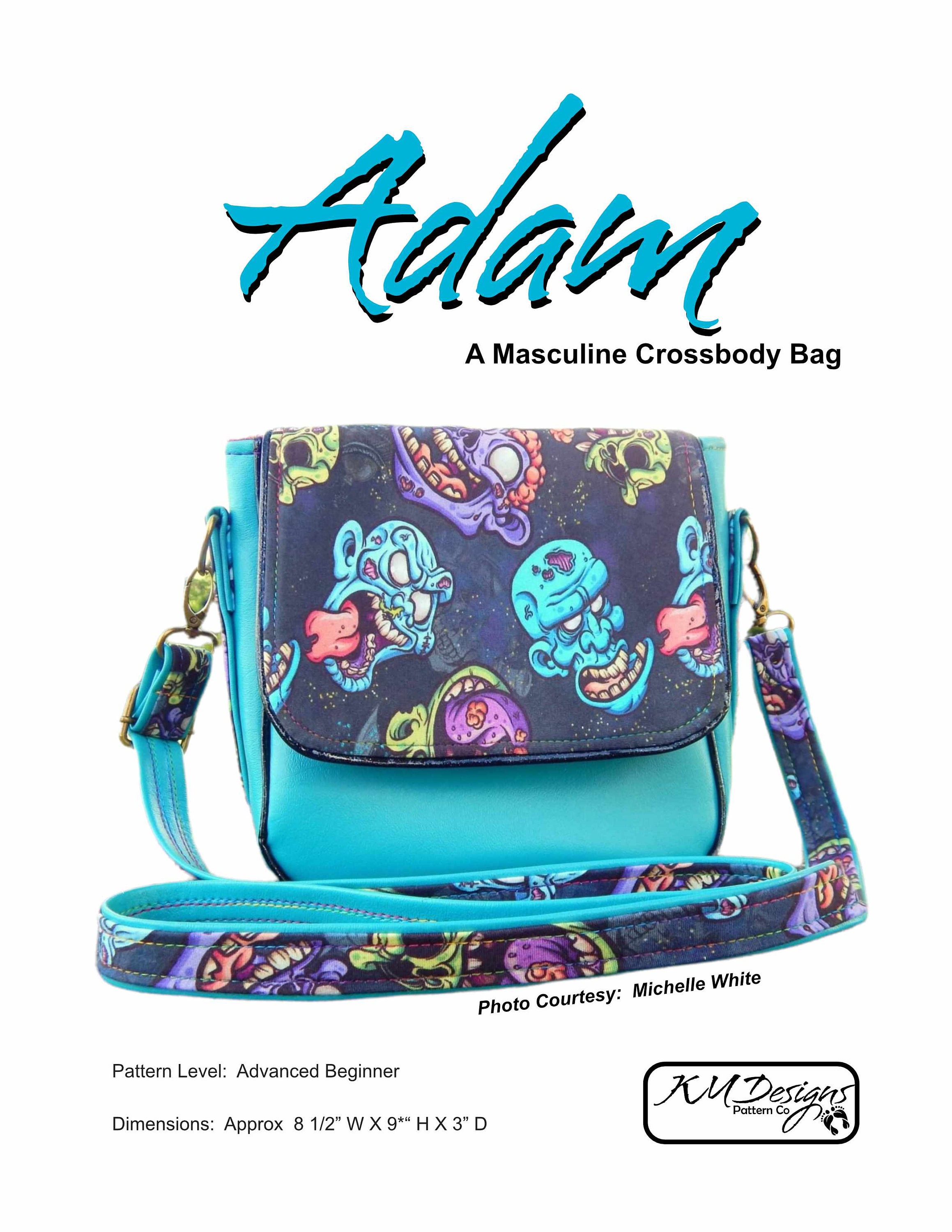 Adam Bag Masculine Crossbody Bag DIY Bag Man Bag 