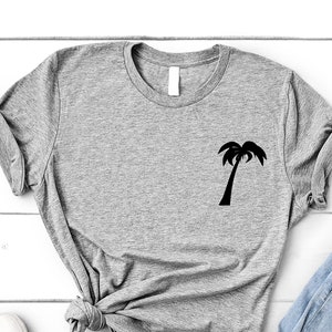 Palm Tree T-Shirt, Palm Tree Gift, Palm Tree Shirt Mens Womens Gift - 3974