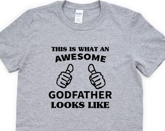 Godfather Shirt, Awesome Godfather Shirt Gift for Godfather - 1926