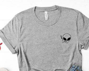 Alien Skull T-Shirt: Soft Cotton Blend Tee