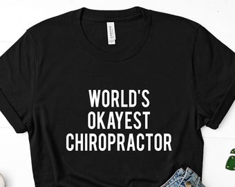 Kiropraktor T-shirt, kiropraktorgåva Rolig kiropraktor-t-shirt Herr Dam - 1749