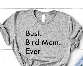 Camiseta "Mamá Pájaro": Mezcla de algodón suave, regalo para mujer