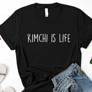 Kimchi T-shirt, Gifts For Kimchi Lovers, Kimchi is Life Shirt Mens Womens - 3989