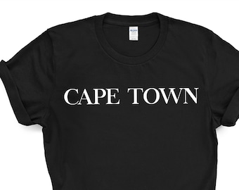 Cape Town T-shirt, Cape Town Shirt Mens Womens Gift - 4225