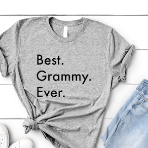 Grammy T-Shirt, Best Grammy Ever Shirt Womens Gifts - 3328