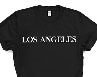 Los Angeles T-shirt, Los Angeles Shirt Mens Womens Gift - 4200