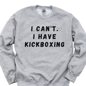 Kickboxen Pullover, Kickboxer Geschenk, Kickboxen Sweatshirt Mens Womens Geschenk - 4699