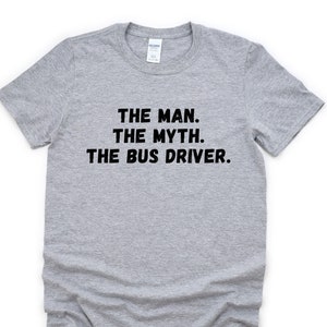 Busfahrer-T-Shirt, Busfahrer-Shirt, lustiges Herrengeschenk – 4872