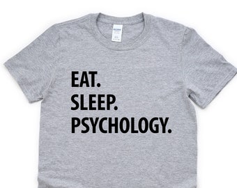 Eat Sleep Psychology T-Shirt: Soft Cotton Unisex Tee