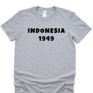 Indonesia Shirt, Indonesia T-Shirt Mens Womens Gift - 4651