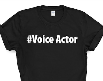 Voice Actor T-Shirt: Soft Cotton Blend Tee