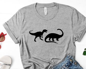 Dinosaur Shirt T-rex Dinosaur tshirt Dinosaur lover gift for Men Women Brontosaurus Dinosaur Tee - 1742
