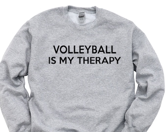 Volleyball Lovers Gift Volleyball Sweater Mens Womens Sweatshirt  - 412
