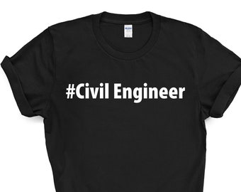 Civil Engineer T-Shirt: Soft Cotton Blend Tee