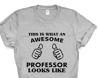 Professorgåva, fantastisk professor-T-shirt herr dam - 3435