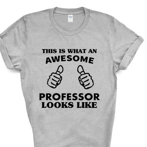 Professor Gift, Awesome Professor T-Shirt Mens Womens - 3435