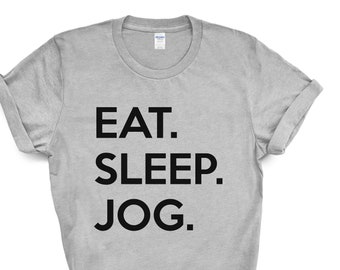 Jogging T-shirt, Ät Sova Jogging T-shirt Herr Dam Gåva - 662