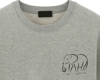 elephant sweatshirt womens