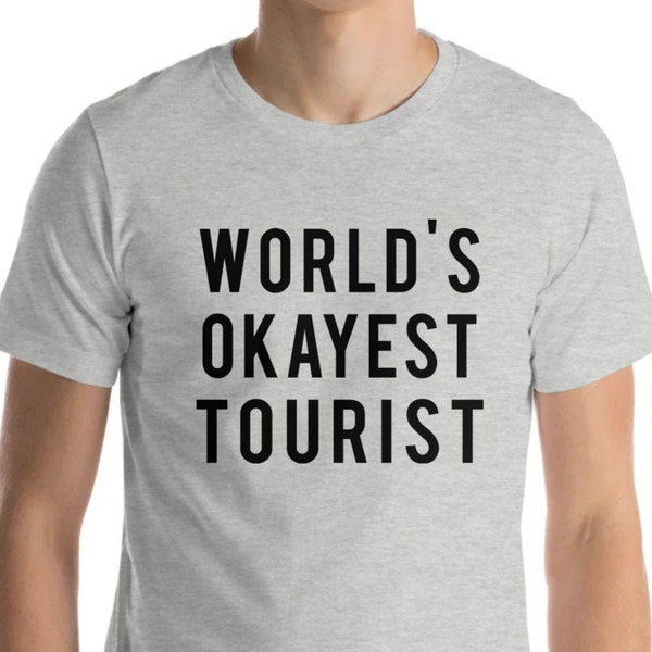 Tourist T-Shirt, Traveller Gift, Tourist Gift Mens Womens Tour Shirt - 371