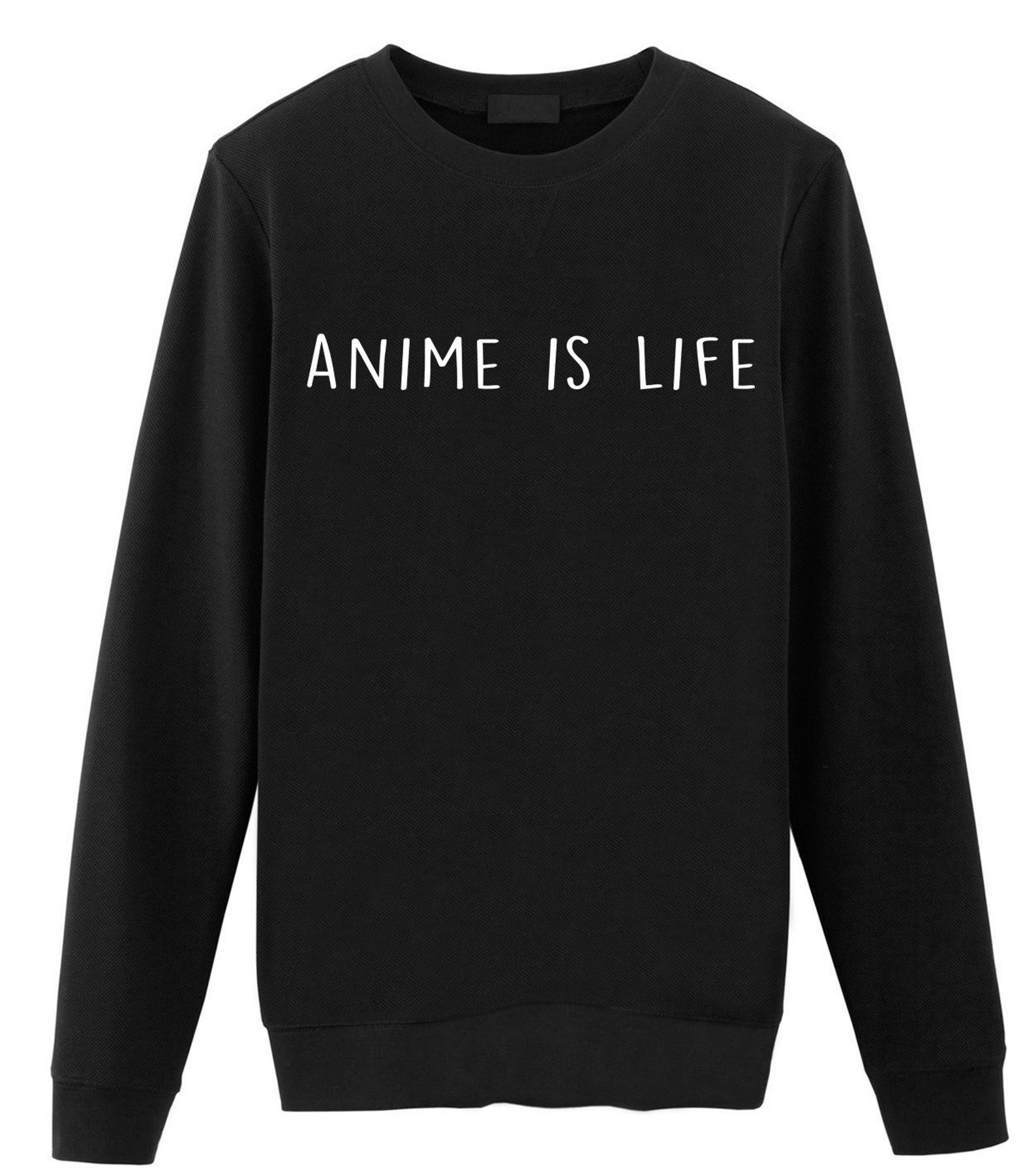 Anime is Life Anime Sweater Anime Gifts Anime is Life Etsy