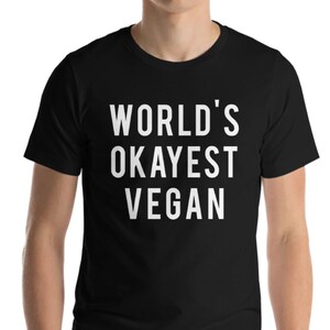 Vegan T-Shirt, Vegan Shirt Mens Womens Gift 290 image 3