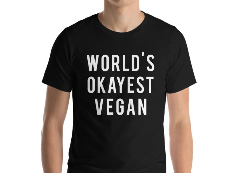 Vegan T-Shirt, Vegan Shirt Mens Womens Gift 290 image 3