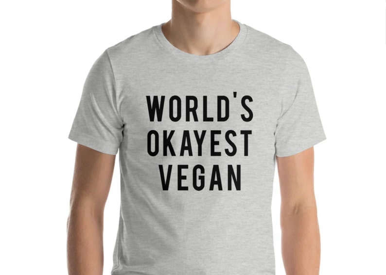 Vegan T-Shirt, Vegan Shirt Mens Womens Gift 290 image 2