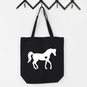 Horse Lover gift, Horse Owner gift, Horse Tote Bag | Long Handle Bags - 2885