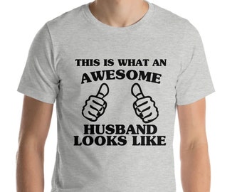 Camiseta de marido, Regalo de marido, Marido para ser regalo, Camisa de marido impresionante- 1409