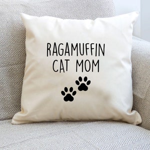 RagaMuffin Katzenkissen, RagaMuffin Katzenmama Kissenbezug - 2821