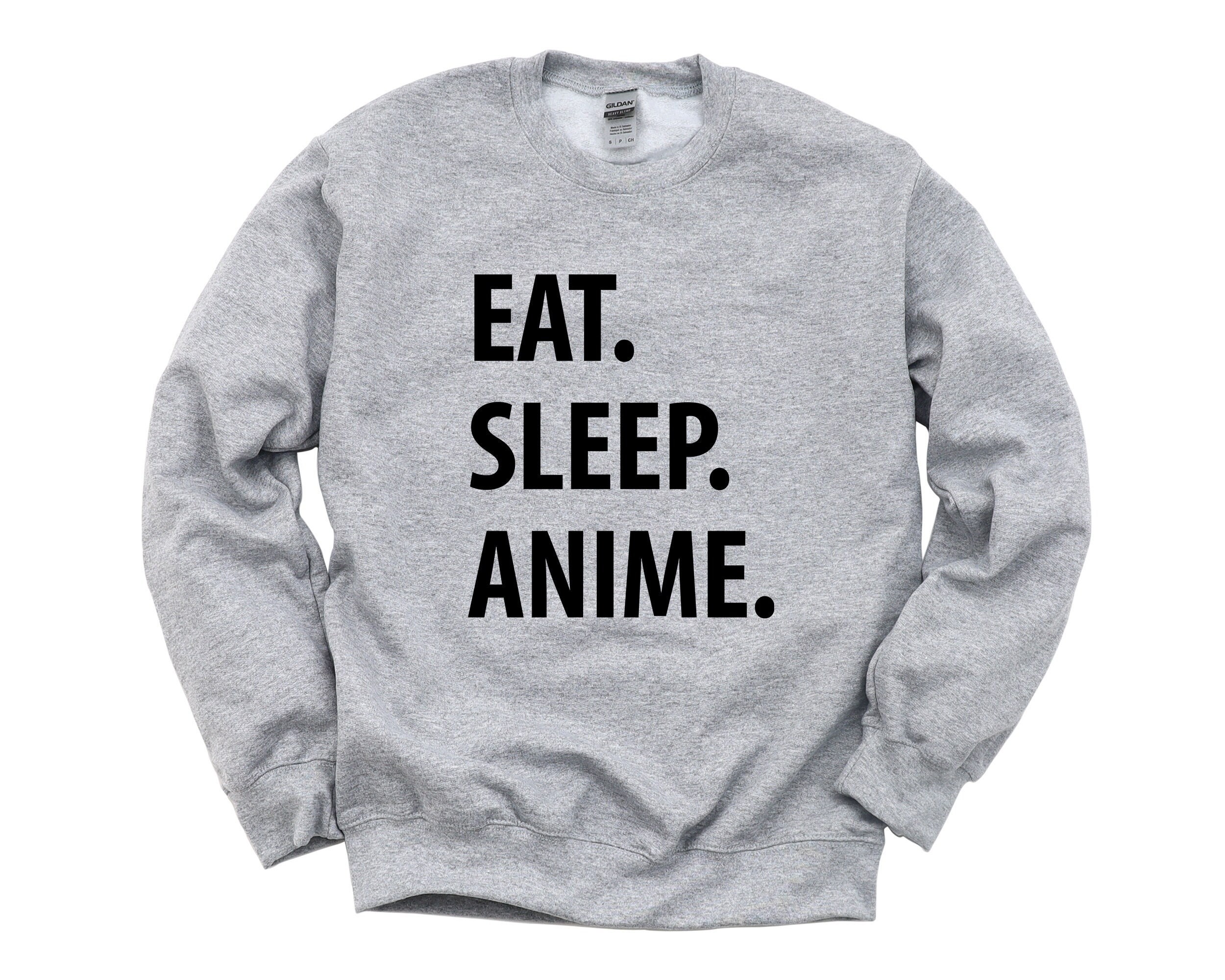 Anime Sweatshirt, Gifts For Anime, Eat Sleep Sweater Mens Womens - 1281