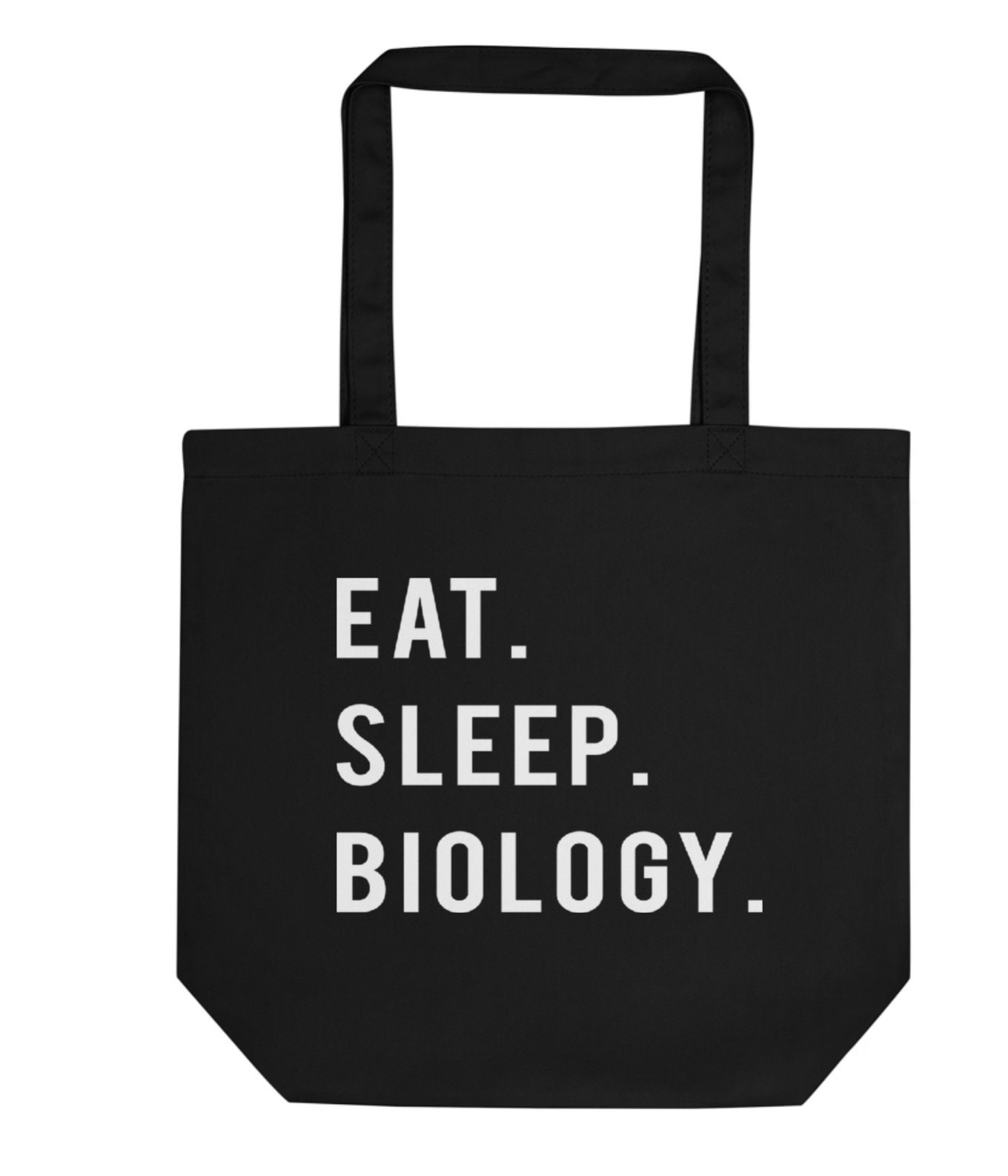 Biology Tote Bag Biology Gift Eat Sleep Biology Tote Bag Etsy