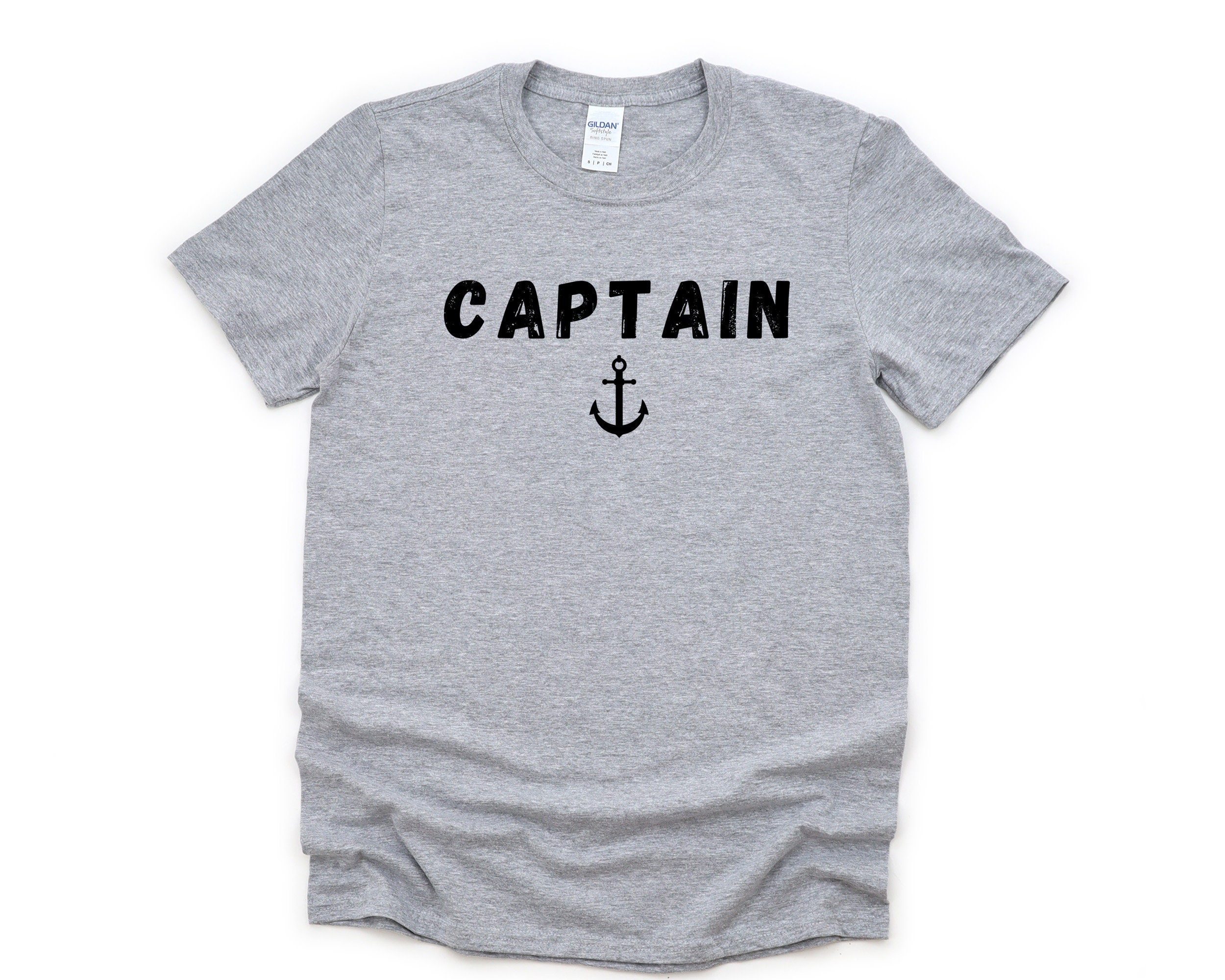 Sail Captain T-Shirt Sailer Skipper shirt Sea captain Sailing shirt Mens Womens Gifts - 4680