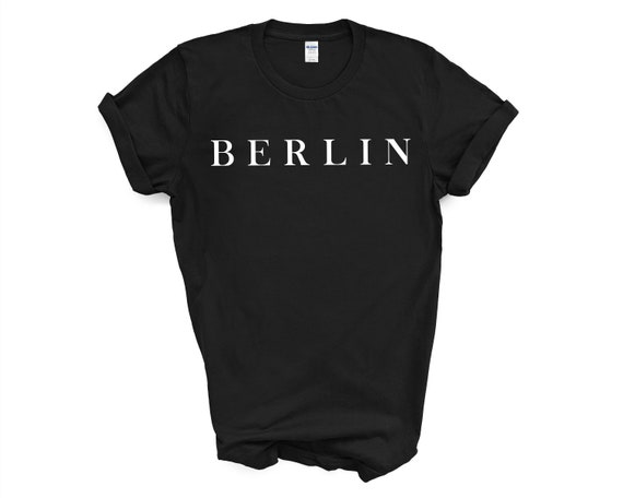 Berlin T-shirt, Berlin Shirt Mens Womens Gift - 4203