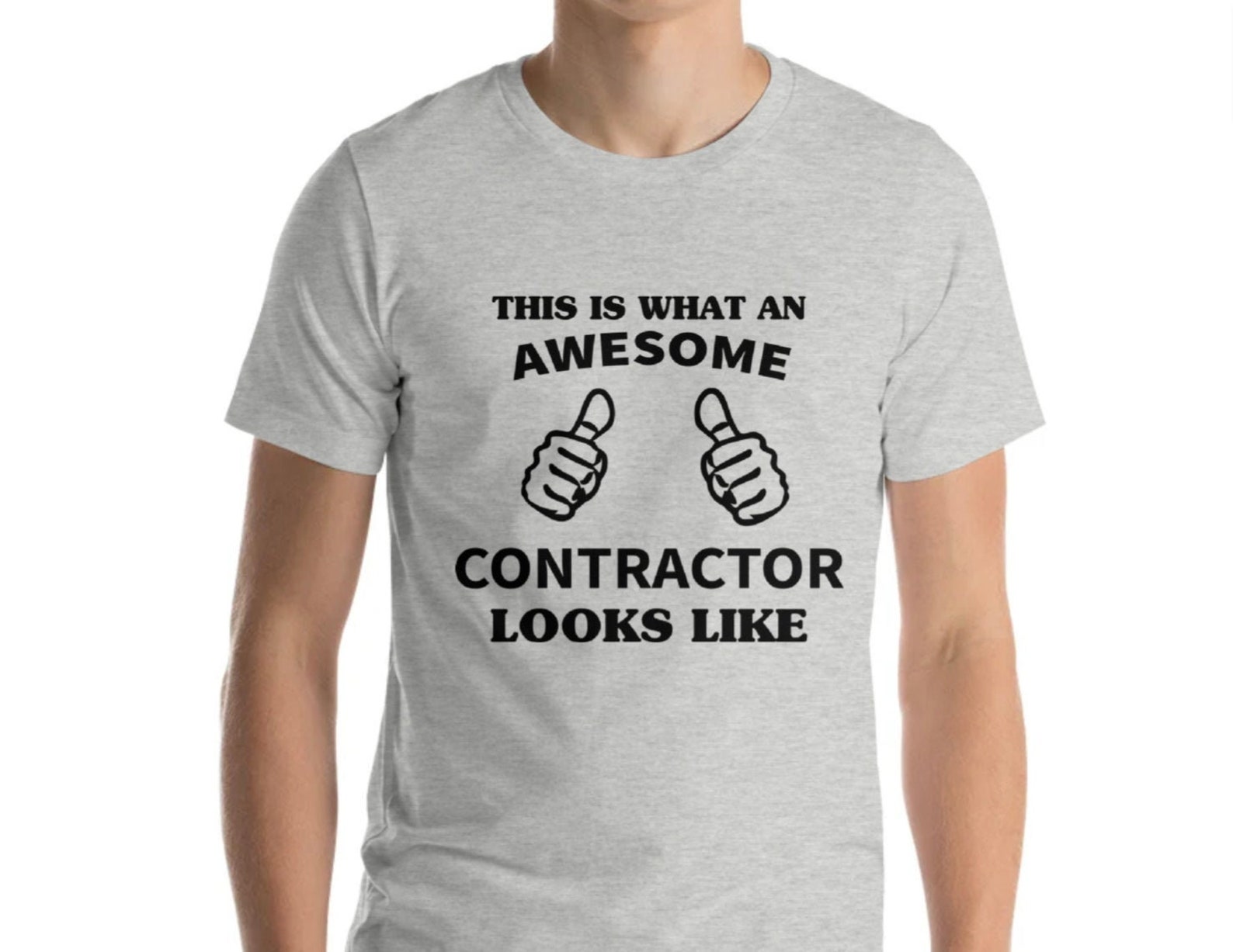 Awesome Contractor Tshirt, Contractor Shirt Gift for Contractor Mens