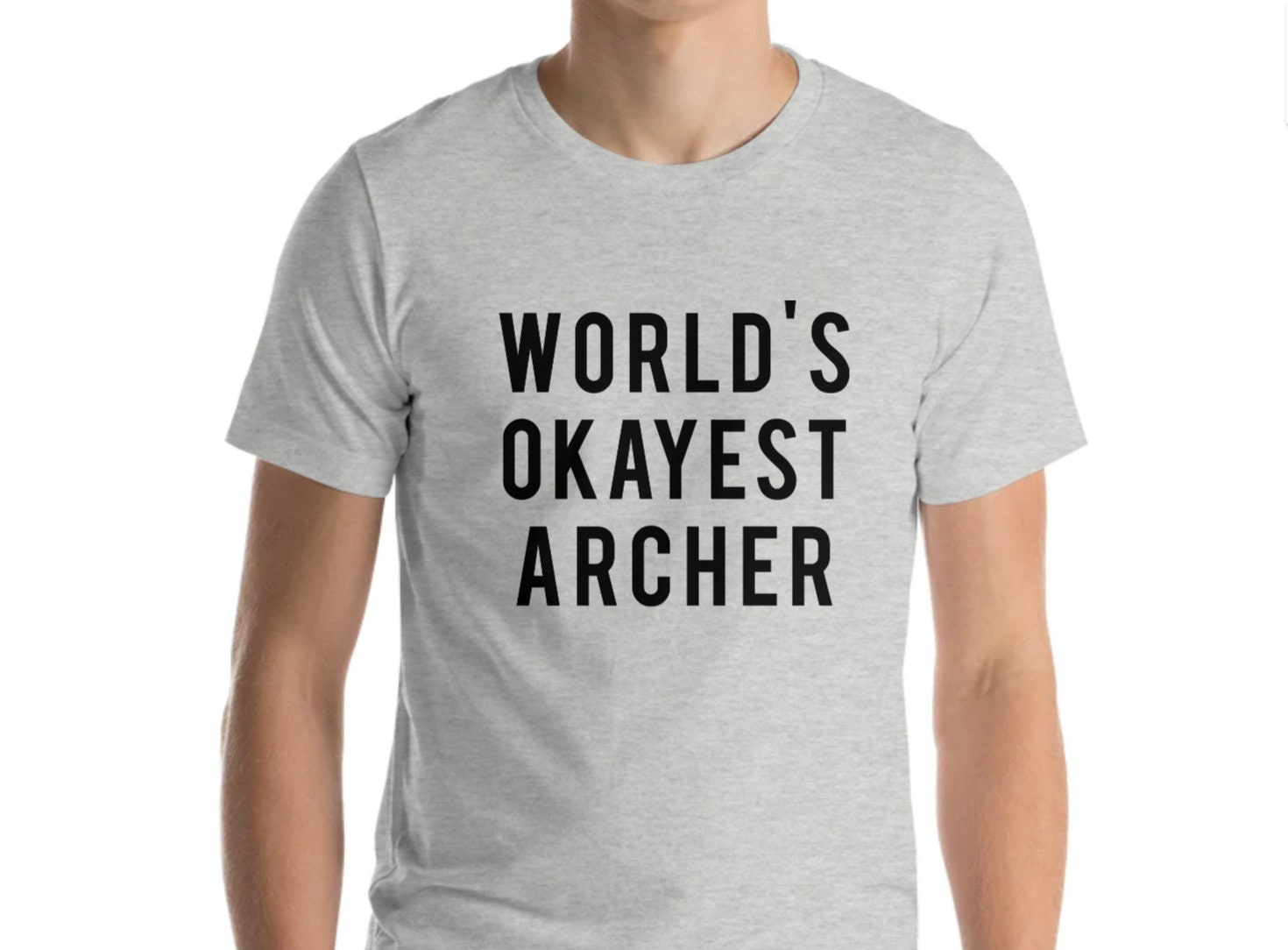 World's Okayest Archer T-Shirt World's Okayest Archer T-Shirt