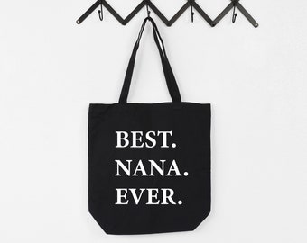 Nana Bag, Nana Gift, Best Nana Ever Tote Bag Long Handle Bags - 1940
