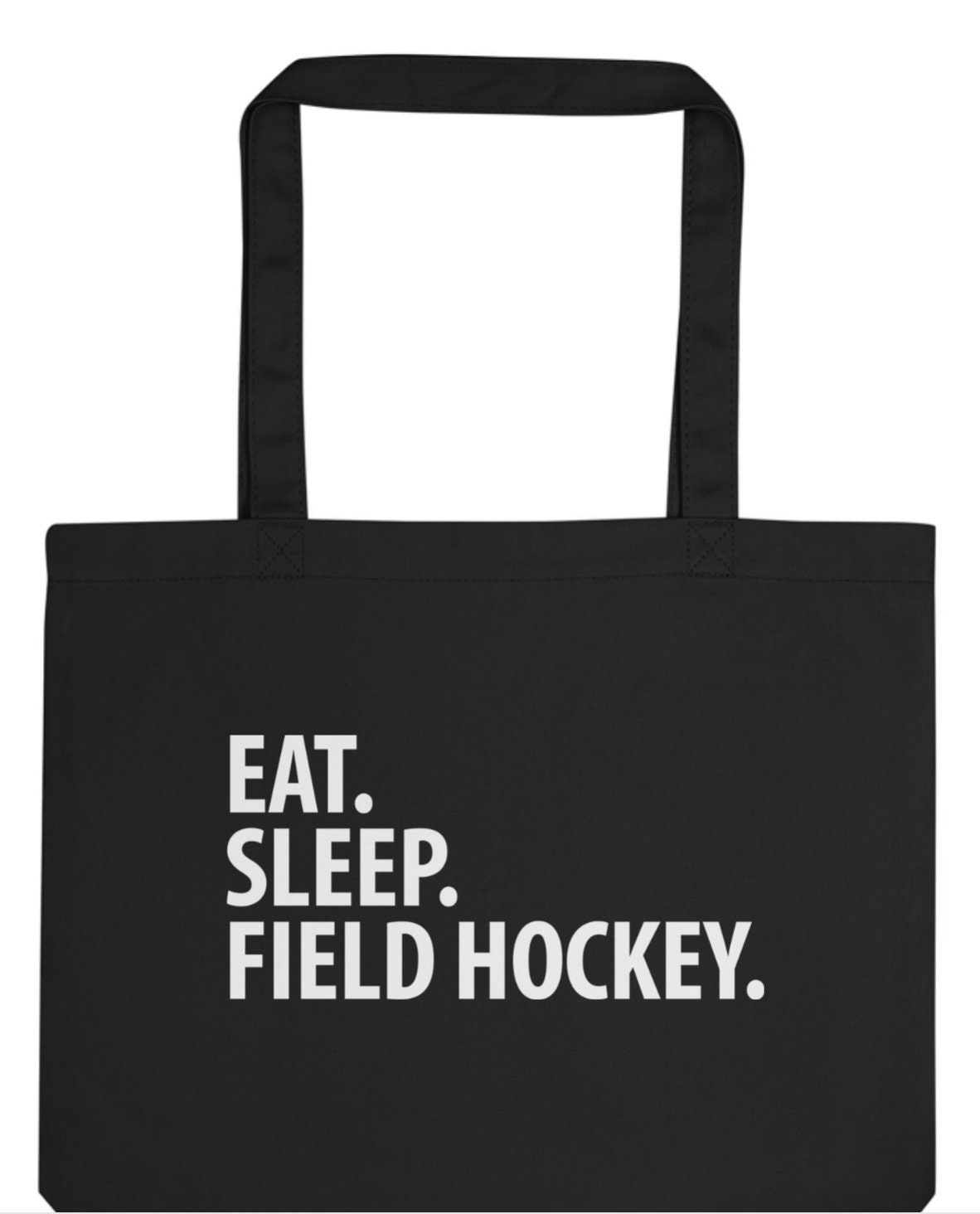 Eat Sleep Field Hockey Tote Bag Long Handle Bags 1576 Etsy UK