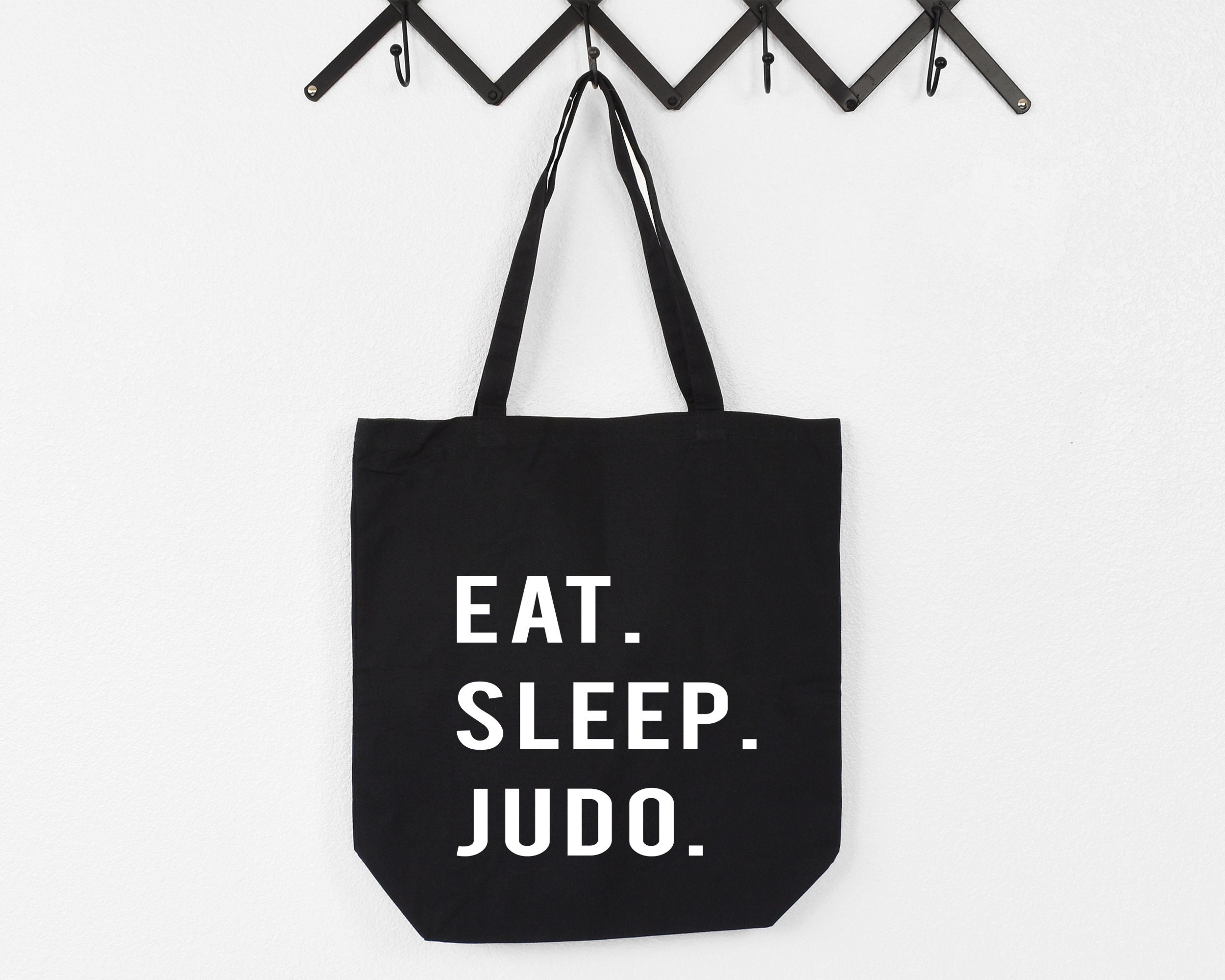 Judo Bag, Eat Sleep Judo Tote Bag | Long Handle Bags - 762