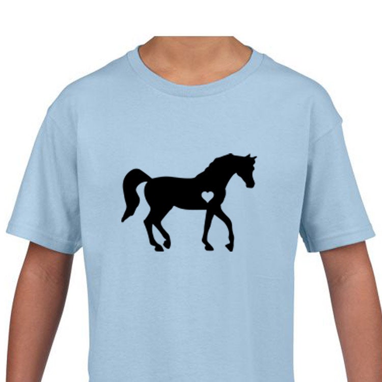 Kinder t 2025 shirt met paard