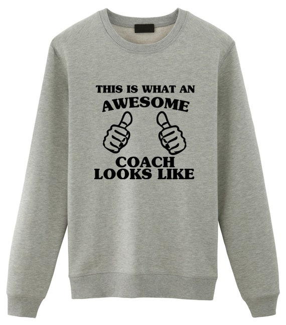 Coach Sweater Coach Gift Awesome Coach Sweatshirt Mens & - Etsy Coach Sweater Coach Gift Awesome Coach Sweatshirt Mens & - Etsy
