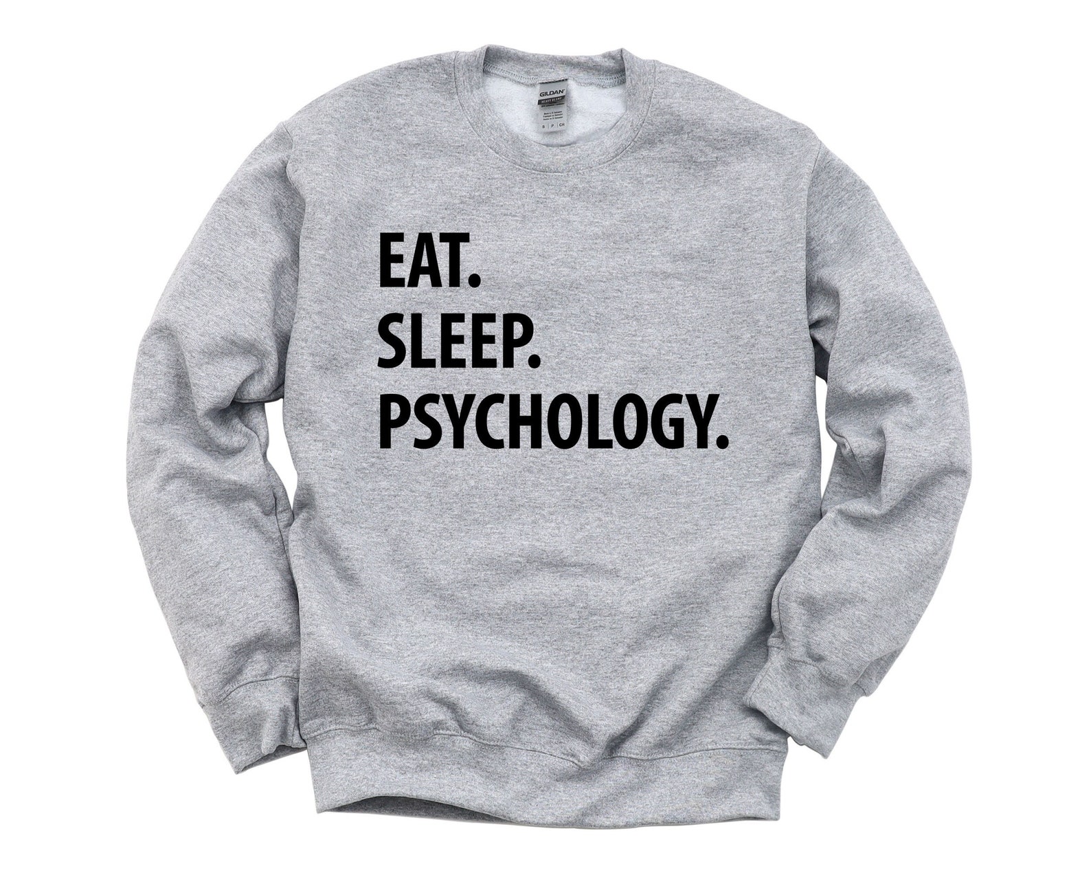 Psych Sweaters Psychology Sweater, Eat Sleep Psychology Sweatshirt Mens Womens Gift ...