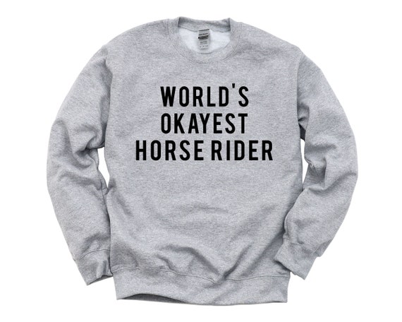 Cheval Cadeau pour les amoureux des chevaux Pull cheval Equitation Cavalier drole Cavalier Pull 377 Etsy France