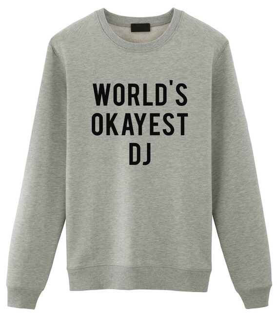 World/'s Okayest Chef Mens Unisex Sweatshirt