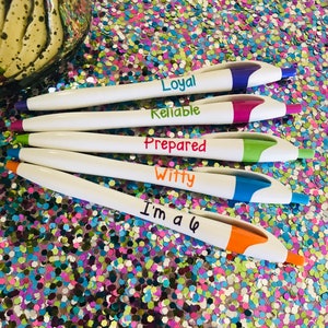 Enneagram pens, enneagram type 6