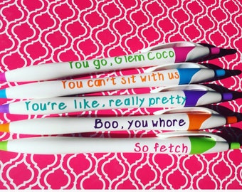 MEAN GIRLS, Mean Girls gifts, mean girls pens