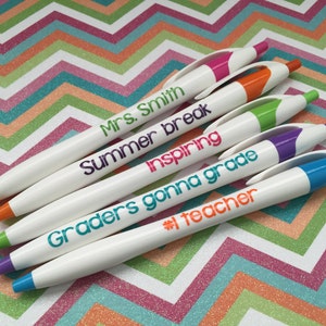 Teacher Pens, teacher gifts , Personalized Pens, Teaching Pens, Teachers
