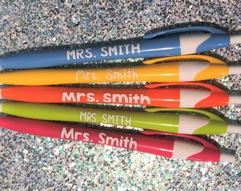 Teacher Pens, Teacher Gifts, Personalized Pens, Pens