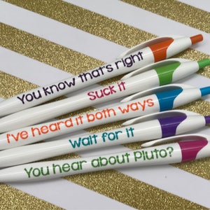 Psych TV Show Pens, Psych Gifts, TV show pens,