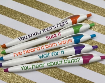 Psych TV Show Pens, Psych Gifts, TV show pens,